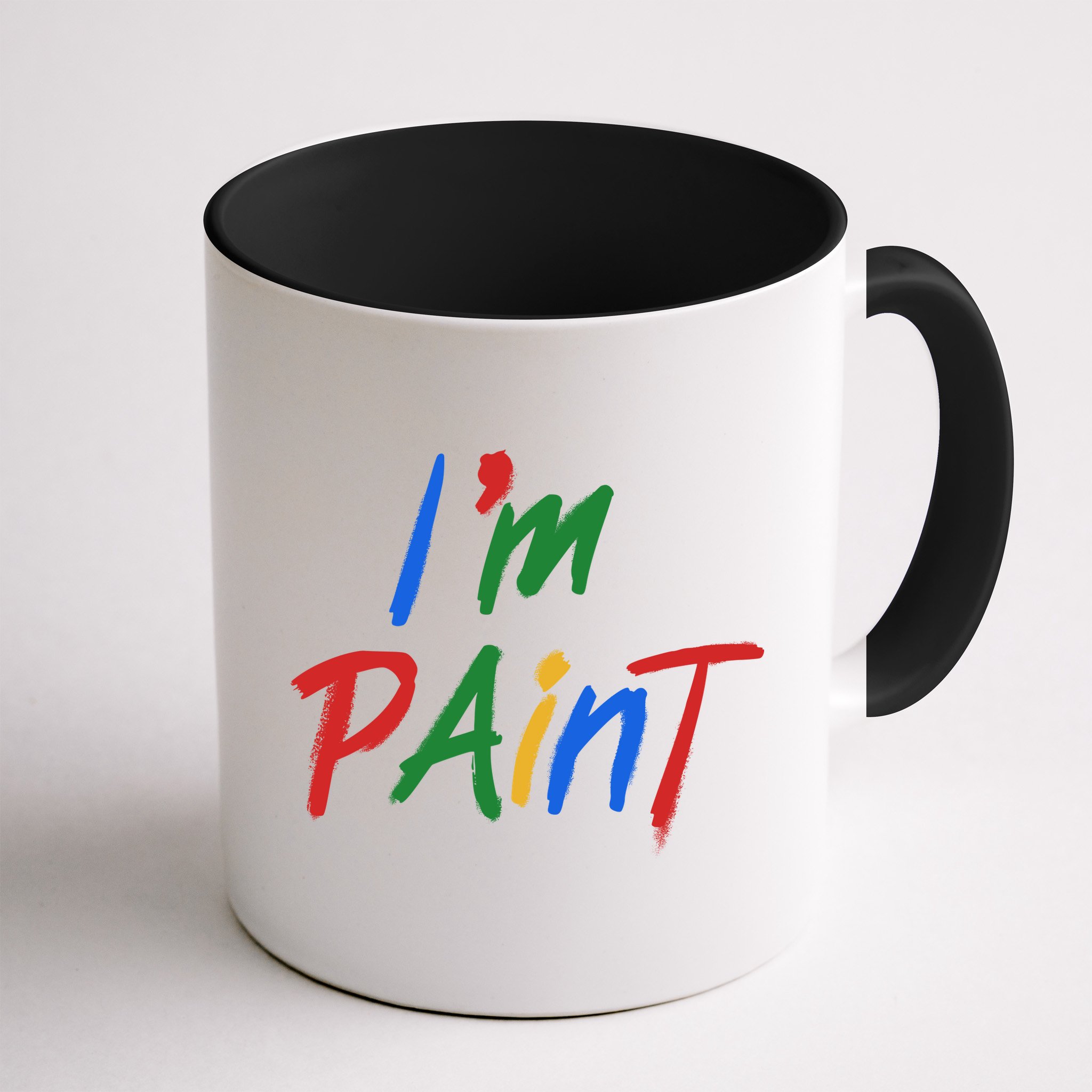Cute Im Paint Childens Finger Painting Mug