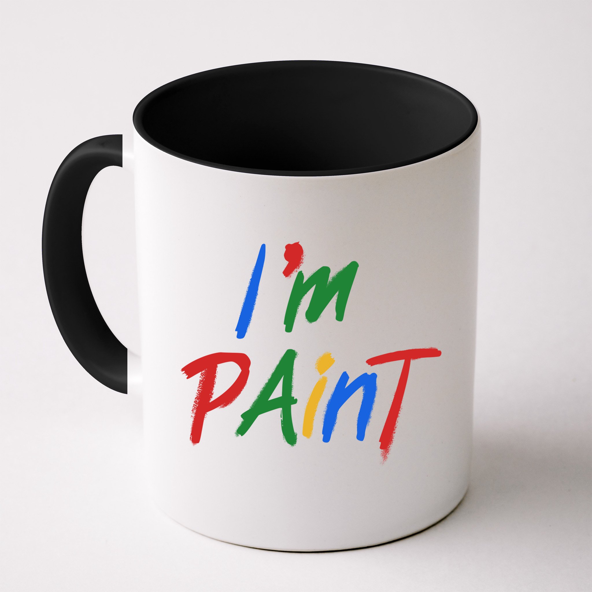 Cute Im Paint Childens Finger Painting Mug