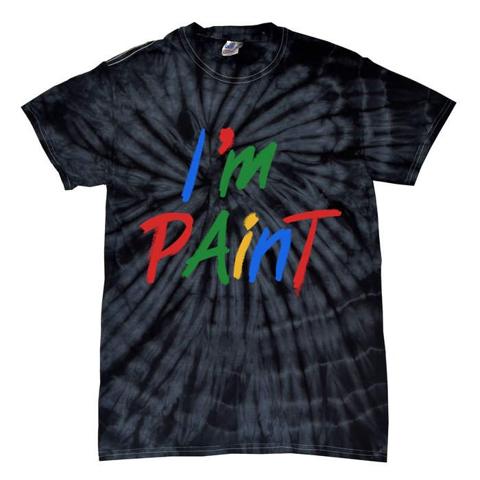 Cute Im Paint Childens Finger Painting Tie-Dye T-Shirt