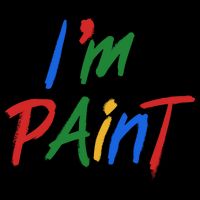 Cute Im Paint Childens Finger Painting Tie-Dye T-Shirt
