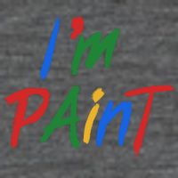 Cute Im Paint Childens Finger Painting Flatbill Hat