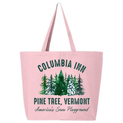 Columbia Inn Pine Tree Vermont Merry Christmas 25L Jumbo Tote