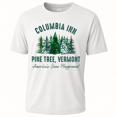 Columbia Inn Pine Tree Vermont Merry Christmas Performance Shirt
