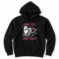 Can I Pet That Dog Skeleton Halloween Hoodie