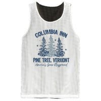 Columbia Inn Pine Tree Vermont Always A White Christmas Mesh Reversible Basketball Jersey Tank