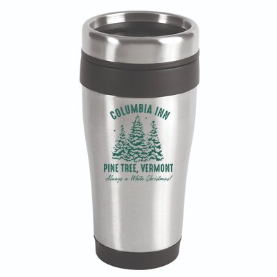 Columbia Inn Pine Tree Vermont Sweatshirt A White Christmas Bing Crosby 16oz Travel Tumbler