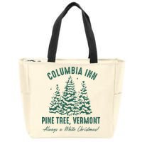 Columbia Inn Pine Tree Vermont Sweatshirt A White Christmas Bing Crosby Zip Tote Bag