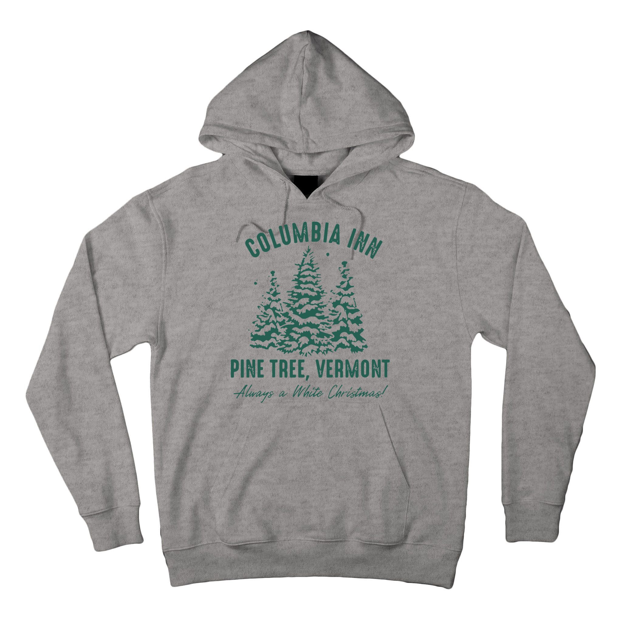 Columbia Inn Pine Tree Vermont Sweatshirt A White Christmas Bing Crosby Tall Hoodie