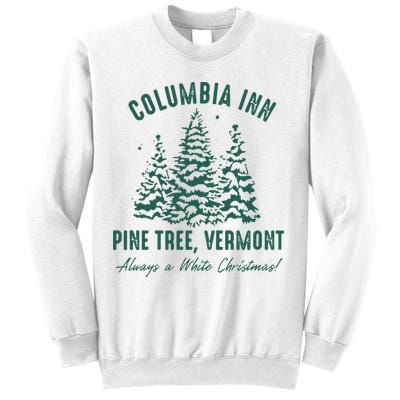 Columbia Inn Pine Tree Vermont Sweatshirt A White Christmas Bing Crosby Sweatshirt