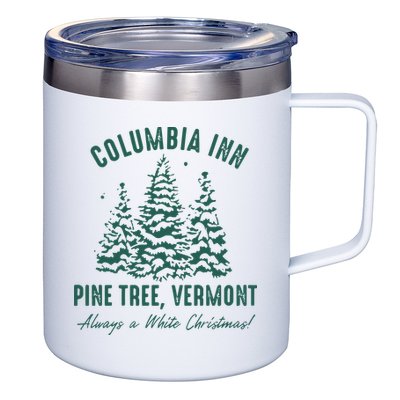 Columbia Inn Pine Tree Vermont Sweatshirt A White Christmas Bing Crosby 12oz Stainless Steel Coffee Mug