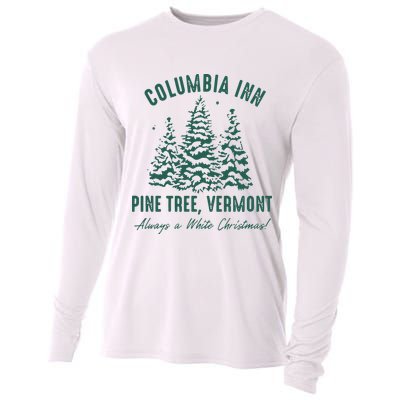 Columbia Inn Pine Tree Vermont Sweatshirt A White Christmas Bing Crosby Cooling Performance Long Sleeve Crew
