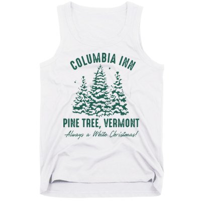 Columbia Inn Pine Tree Vermont Sweatshirt A White Christmas Bing Crosby Tank Top