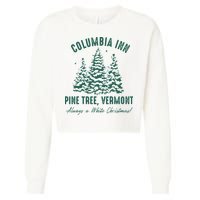 Columbia Inn Pine Tree Vermont Sweatshirt A White Christmas Bing Crosby Cropped Pullover Crew