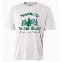 Columbia Inn Pine Tree Vermont Christmas Cooling Performance Crew T-Shirt