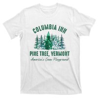 Columbia Inn Pine Tree Vermont Christmas T-Shirt