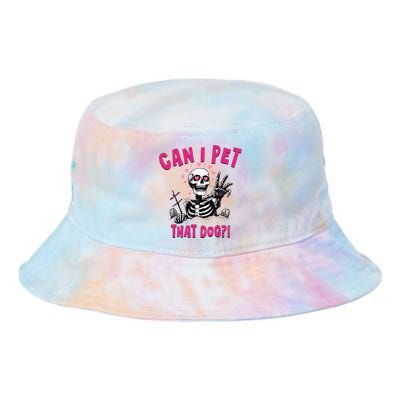 Can I Pet That Dog Skeleton Tie Dye Newport Bucket Hat