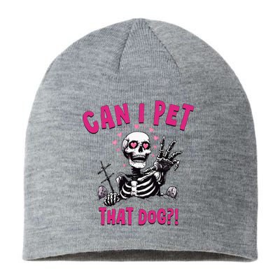 Can I Pet That Dog Skeleton Sustainable Beanie