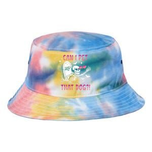 Can I Pet That Dog Skeleton Halloween Tie Dye Newport Bucket Hat