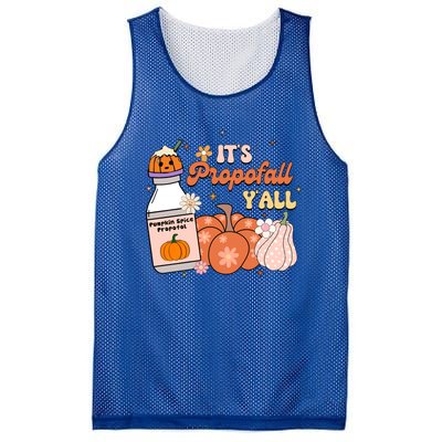 Cute Its Propofall Yall Halloween Fall Autumn Nurse Day Meaningful Gift Mesh Reversible Basketball Jersey Tank