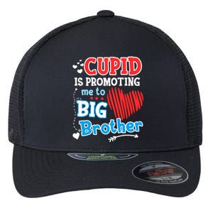 Cupid Is Promoting Me To Brother Valentines Day Flexfit Unipanel Trucker Cap