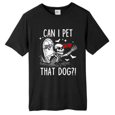 Can I Pet That Dog Skeleton Tall Fusion ChromaSoft Performance T-Shirt