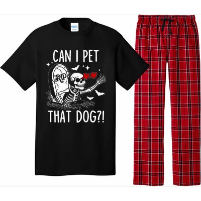 Can I Pet That Dog Skeleton Pajama Set