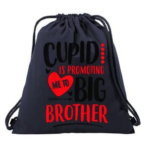 Cupid Is Promoting Me To Big Cute Brother Valentine Day Gift Drawstring Bag