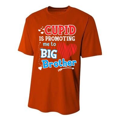 Cupid Is Promoting Me To Brother Valentine's Day Performance Sprint T-Shirt