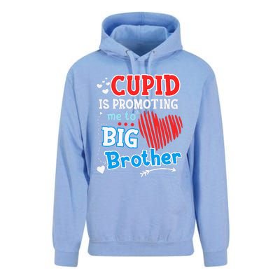 Cupid Is Promoting Me To Brother Valentine's Day Unisex Surf Hoodie