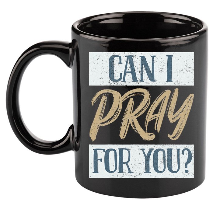 Can I Pray For You Christian Love Religious 11oz C Handle Ceramic Mug