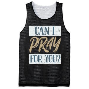 Can I Pray For You Christian Love Religious Mesh Reversible Basketball Jersey Tank