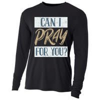 Can I Pray For You Christian Love Religious Cooling Performance Long Sleeve Crew