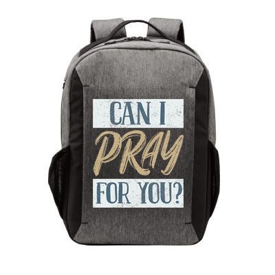 Can I Pray For You Christian Love Religious Vector Backpack