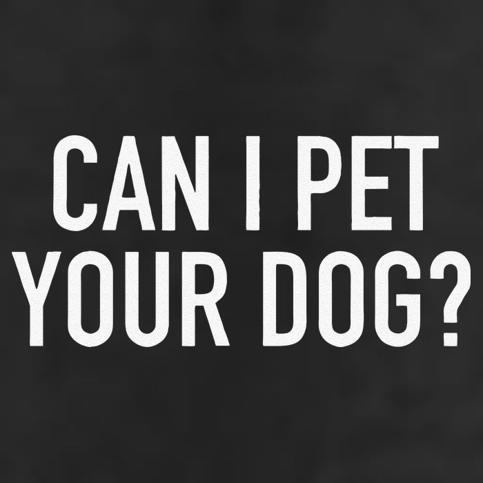Can I Pet Your Dog Popular Funny Quote Adult Drive Performance Visor