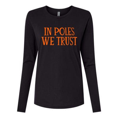 Chicagobears In Poles We Trust Womens Cotton Relaxed Long Sleeve T-Shirt