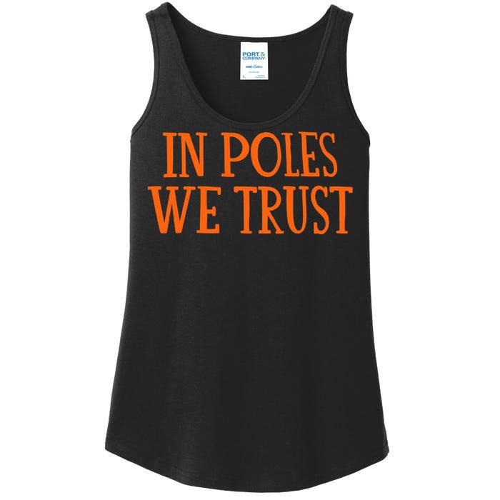 Chicagobears In Poles We Trust Ladies Essential Tank