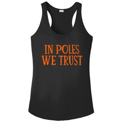 Chicagobears In Poles We Trust Ladies PosiCharge Competitor Racerback Tank