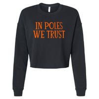 Chicagobears In Poles We Trust Cropped Pullover Crew