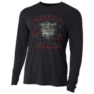 Cheeseburger In Paradise Cooling Performance Long Sleeve Crew