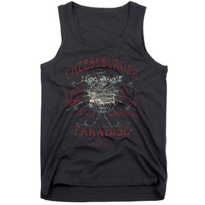 Cheeseburger In Paradise Tank Top