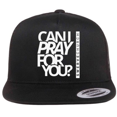 Can I Pray For You Flat Bill Trucker Hat