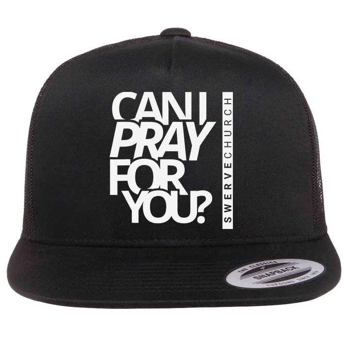 Can I Pray For You Flat Bill Trucker Hat