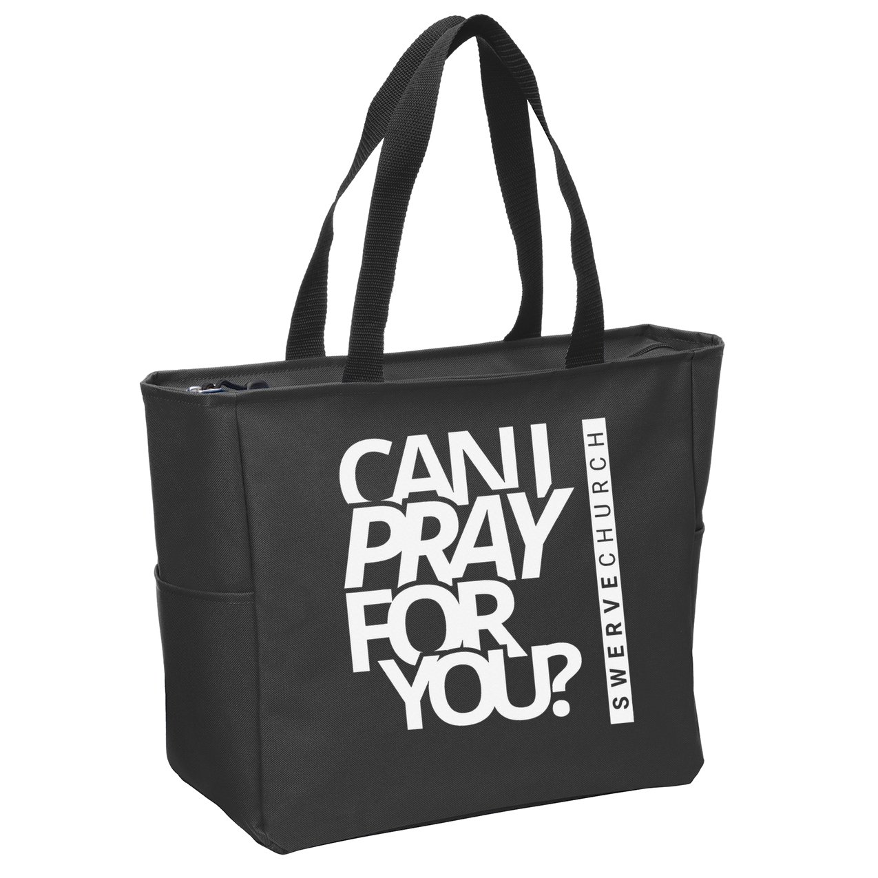 Can I Pray For You Zip Tote Bag