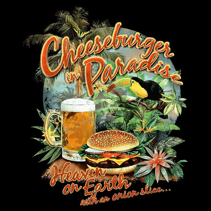 Cheeseburger In Paradise Heaven On Earth Impact Tech Backpack