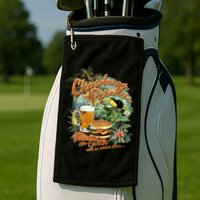 Cheeseburger In Paradise Heaven On Earth Golf Towel