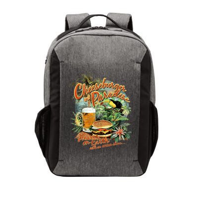 Cheeseburger In Paradise Heaven On Earth Vector Backpack