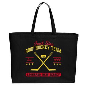 Clerks III Quick Stop Roof Hockey Team Est. 1994 Logo Cotton Canvas Jumbo Tote