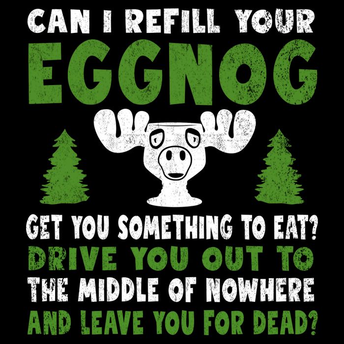 Can I Refill Your Eggnog Christmas Vacation Quote Cooling Performance Crew T-Shirt