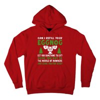 Can I Refill Your Eggnog Christmas Vacation Quote Hoodie