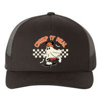 Creep It Real Spooky Ghost Mouse Yupoong Adult 5-Panel Trucker Hat